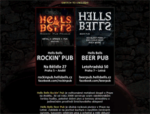 Tablet Screenshot of hellsbells.cz